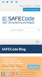 Mobile Screenshot of blog.safecode.org